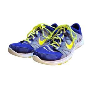 Nike Womens Size 9 Flex Supreme Purple Neon Green Running Shoes Sneakers